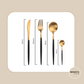 Conjunto de talheres de aço inox 24 peças - Luxe