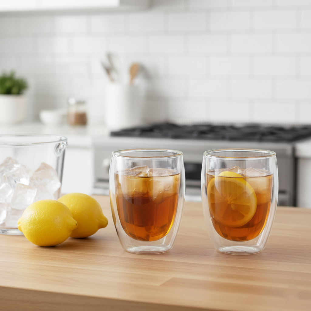 Copo de Vidro Duplo Borossilicato - BORO