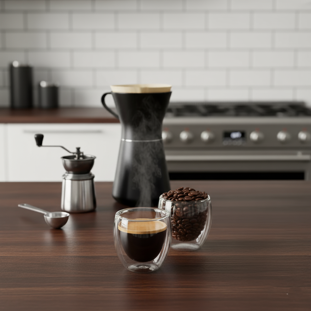 Copo de Vidro Duplo Borossilicato - BORO