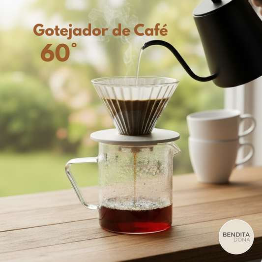 Gotejador de Café em Vidro - 60°